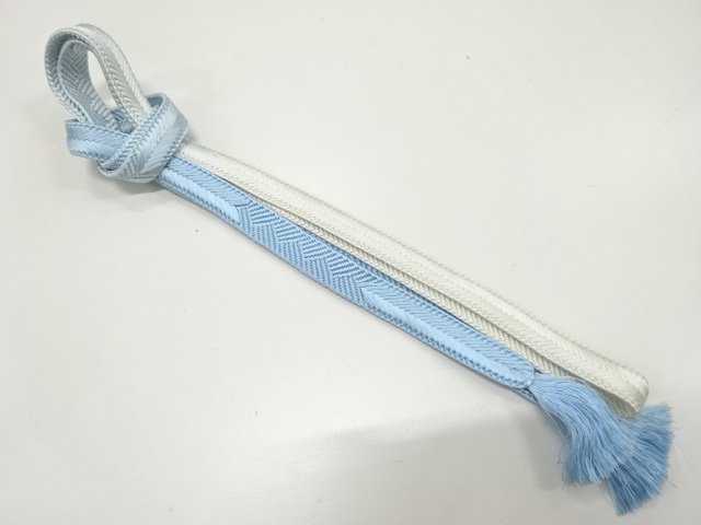 JAPANESE KIMONO / HANDTIED OBIJIME CORD
